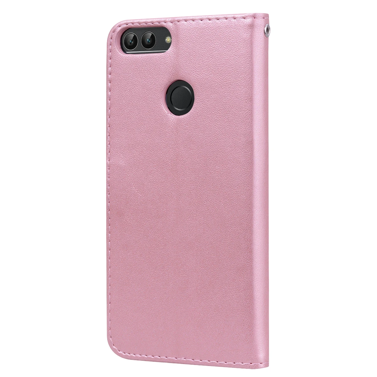 5,65 дюймов для huawei P, умный чехол, TPU кожа, задняя крышка, кошелек, чехол для телефона huawei Psmart, откидная крышка, FIG-LX1, Enjoy 7 S, чехол