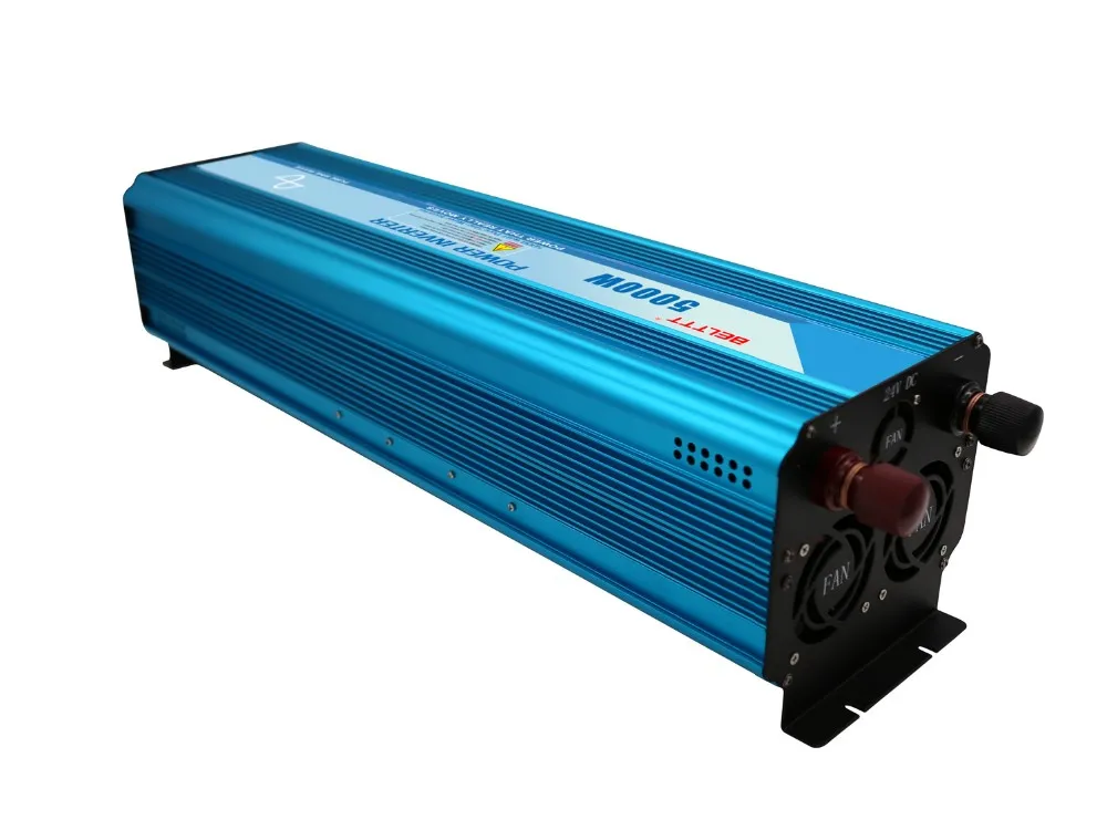 Недорогой инвертор мощности 5000 Вт преобразователь немодулированного