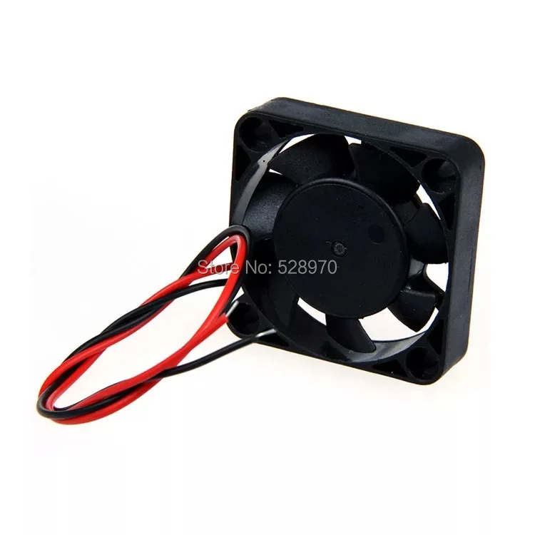3D Printer Cooling Fan 40*40*10mm 12V With 2 Pin Dupont Wire fan Cooler 40x40x10mm 4010 DC12V 40x40mm 3d printer parts cooler | Компьютеры