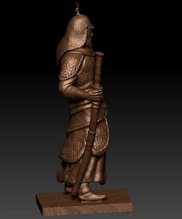 Новая 3D модель для рельефной скульптуры cnc машина в формате STL Yi Sun sin general|model model 3d|3d