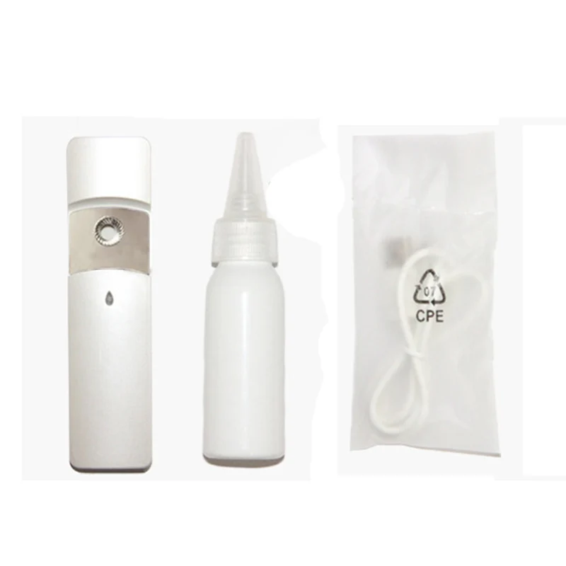 Rechargeable Portable Face Spray Bottle For Nano Mister Facial Hair Steamer Mist Sprayer Water Moisturizing Hydrating Ski |