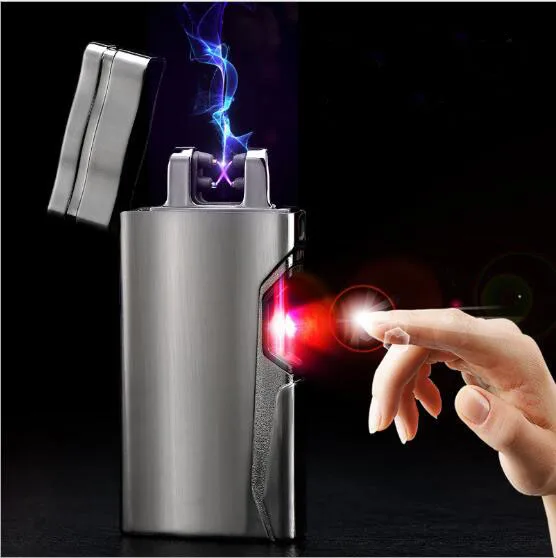 Интеллектуальная лазерная Индукционная зажигалка с USB-зарядкой импульсный