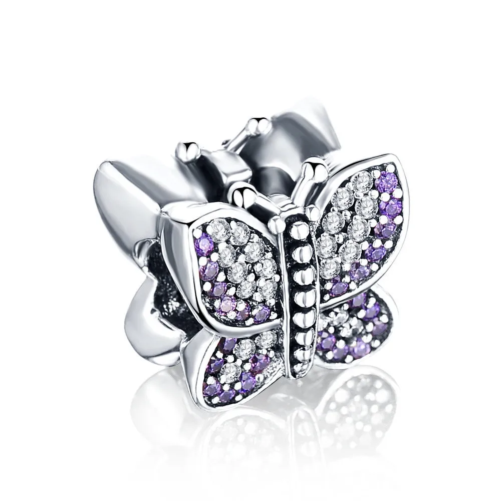 Devolove Новые Diy бусины в форме сердца Шарм Подходит оригинальный Pandora браслет