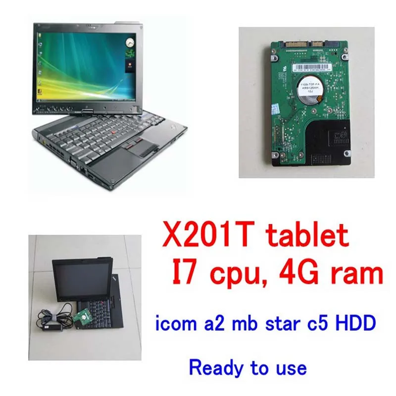 Диагностический инструмент MB Star C5 Icom a2 для bmw жесткий диск на ТБ программное
