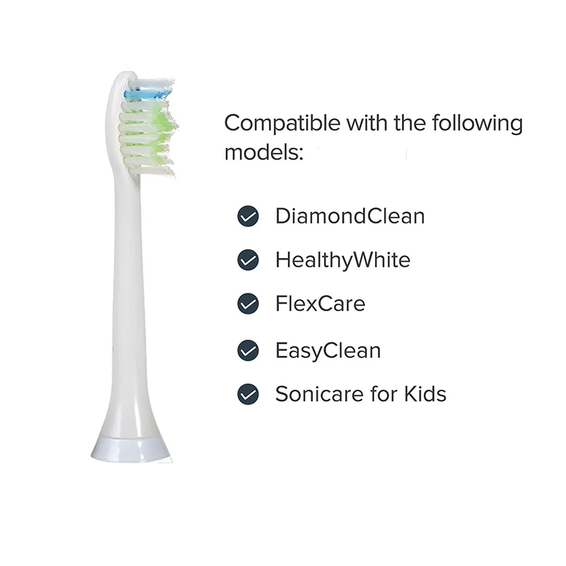 4 шт. для Philips электрическая зубная щетка Sonicare головки сменная насадка для зубной щетки DiamondClean HX6064 HX9352