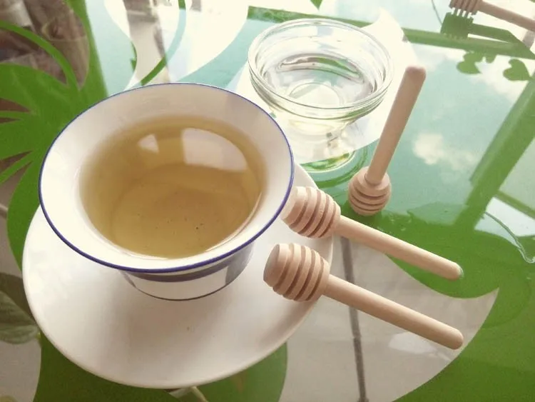 Деревянные Мини палочки для меда длиной 8 см 30 шт. ковши вечеринок деревянная