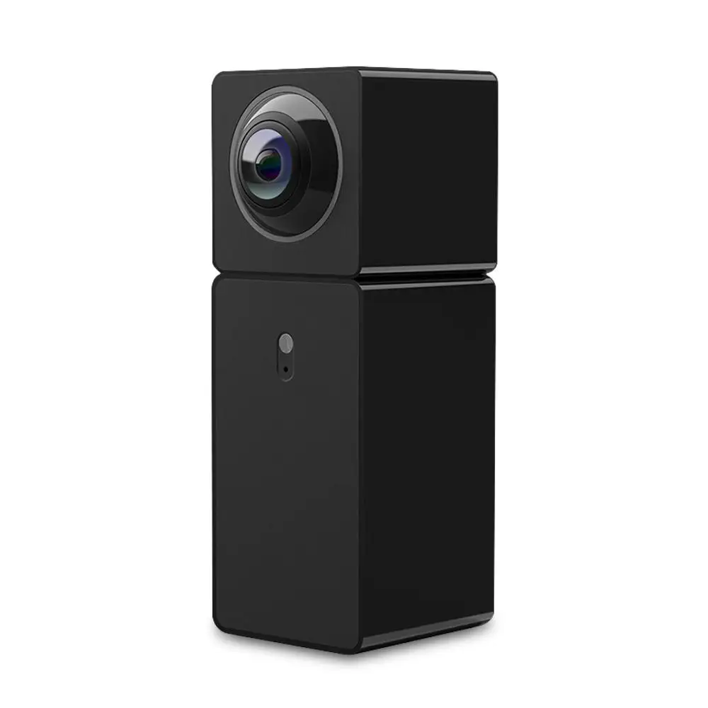 Оригинальная смарт-камера Xiaomi Xiaofang Dafang 1080 P, 360 угол обзора, wifi, панорамный, двойной объектив, CMOS, IP камера, Умный домашний монитор безопасности - Цвет: BLACK