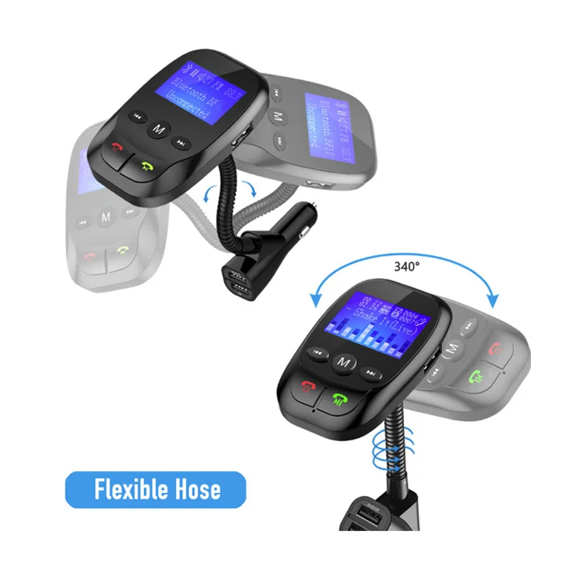 JaJaBor FM передатчик Bluetooth автомобильный комплект Handsfree AUX Автомобильный MP3 плеер