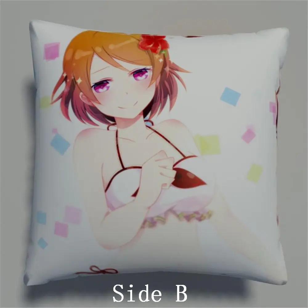 Love Live Koizumi Hanayo аниме двухсторонняя подушка чехол s обнимающая Подушка Чехол для