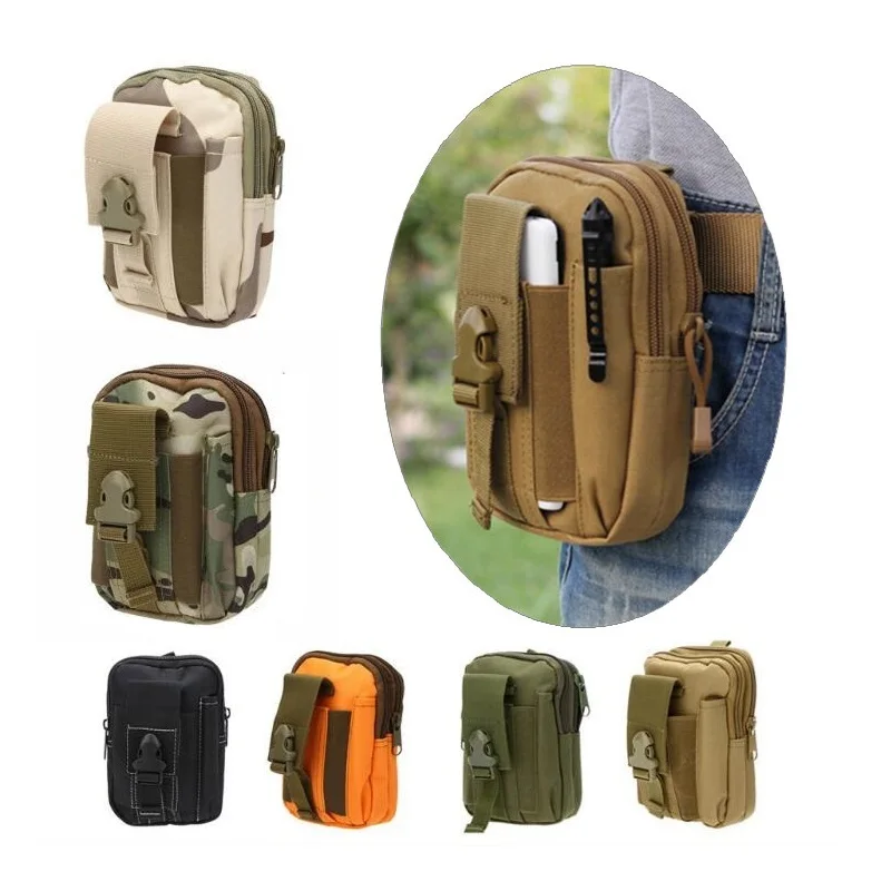 Военная камуфляжная сумка для мужчин тактическая Водонепроницаемая телефона