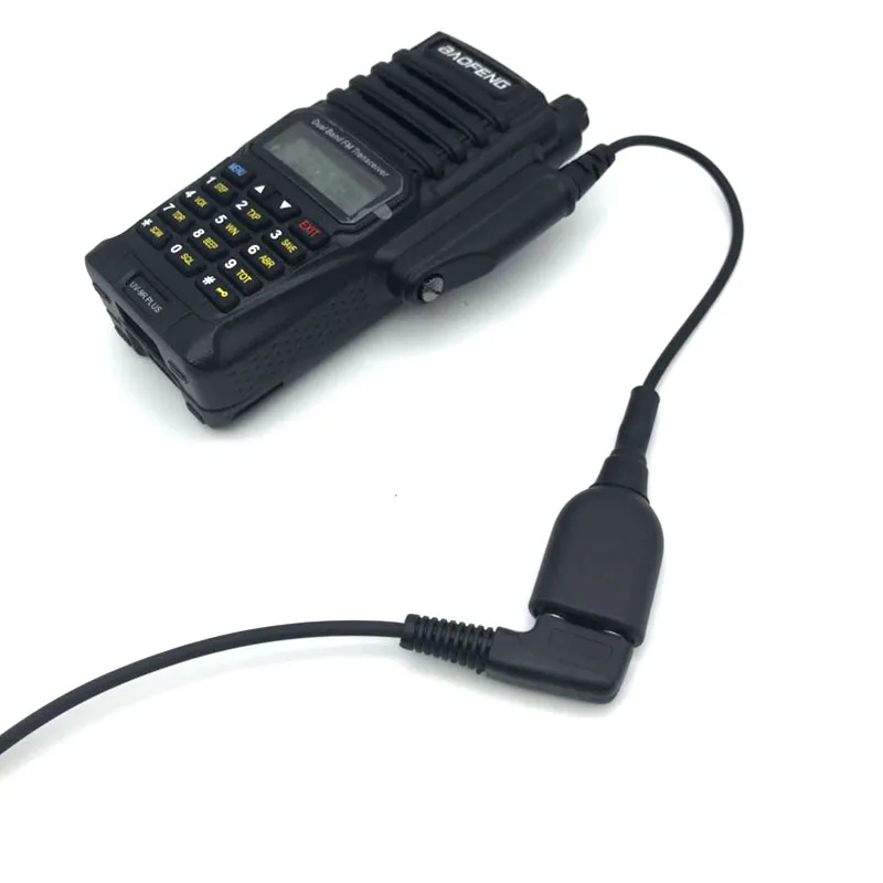 Walkie Talkie аудио кабель адаптер для Baofeng BF-9700 A58 GT-3WP UV-9R Plus для UV-5R K головка bluetooth-гарнитура сменный порт