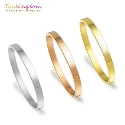 Yunkingdom cz кристалл серьги-кольца для женщин вольфрамовые стальные серьги Модные женские серьги UE0036
