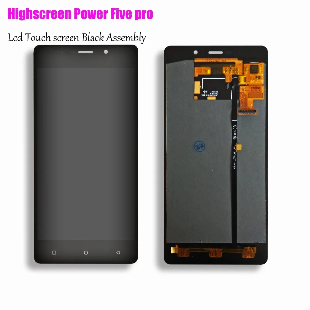 Оригинальное качество Совместимо с высоким экраном power 5 Pro экран ЖК-дисплей+ сенсорный экран сенсорные кнопки power five