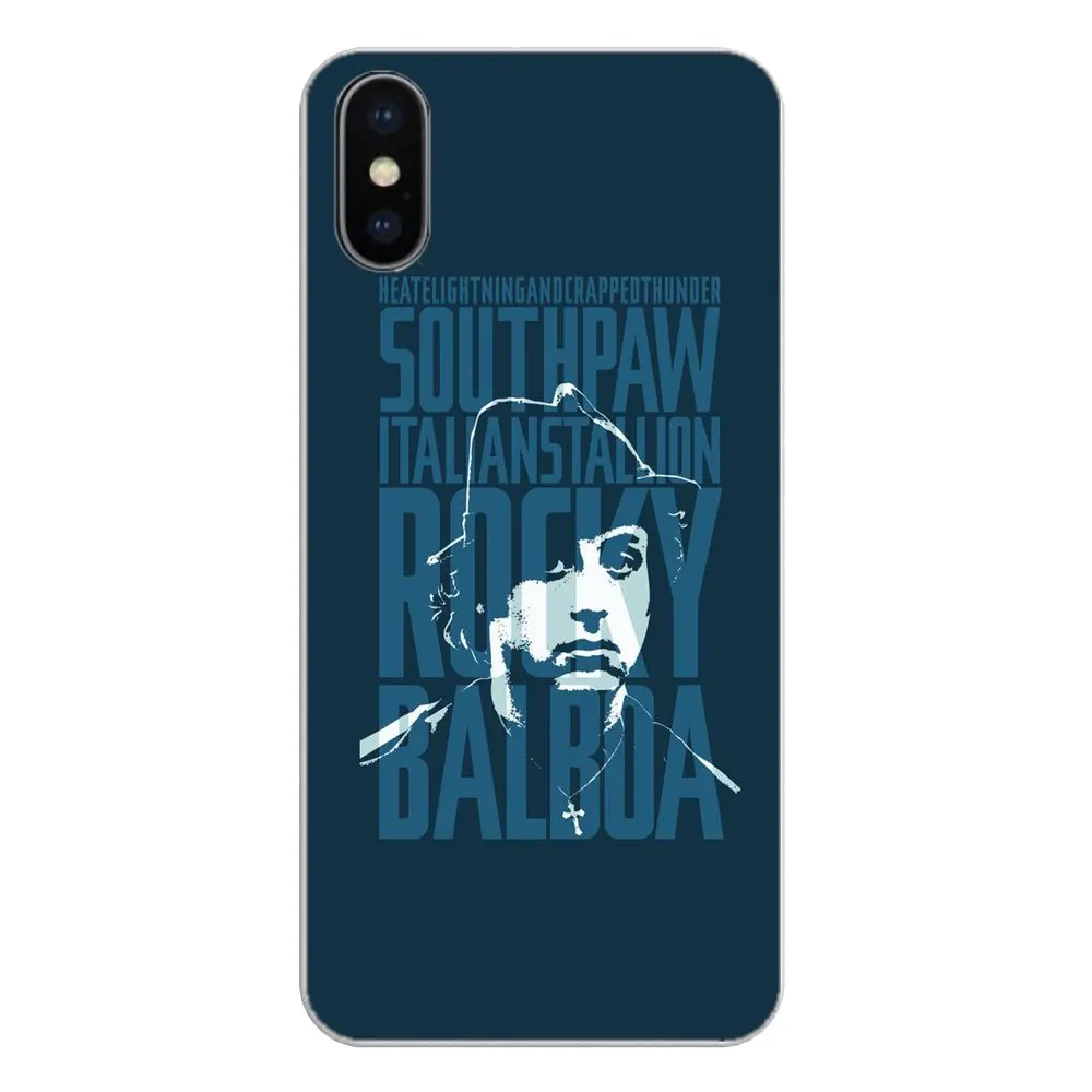 Прозрачный мягкий чехол для телефона Rocky Balboa мотивационные слова цитата Motorola Moto X4
