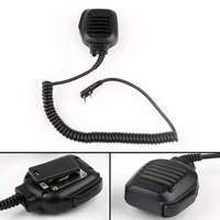 kmc 45 handheld pro shoulder remote speaker ptt mic for baofeng uv 5r kenwood k2000 tk3000 tk3207 tk3107 th f7 portable radio