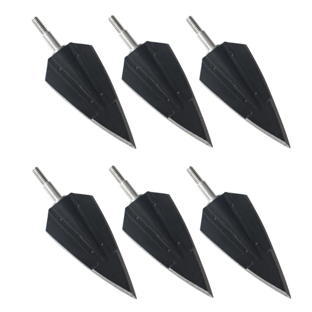 6 шт. железные наконечники для стрел с чёрным драконом 150 зерна|screw plate|tips painttips product
