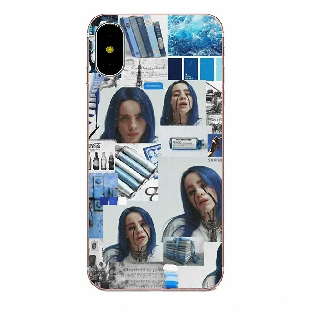 Billie Eilish Design Diy Printing Drawing TPU Phone Case For Apple iPhone 4 4S 5 5C 5S SE 6 6S 7 8 Plus X XS Max XR | Мобильные