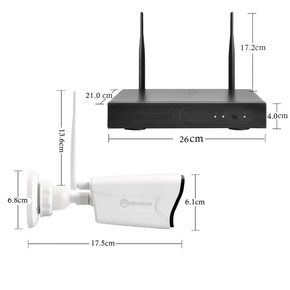 Глаза. sys H.265 8CH 1080 P сеть NVR комплект видеонаблюдения 8X960 Водонепроницаемая камера