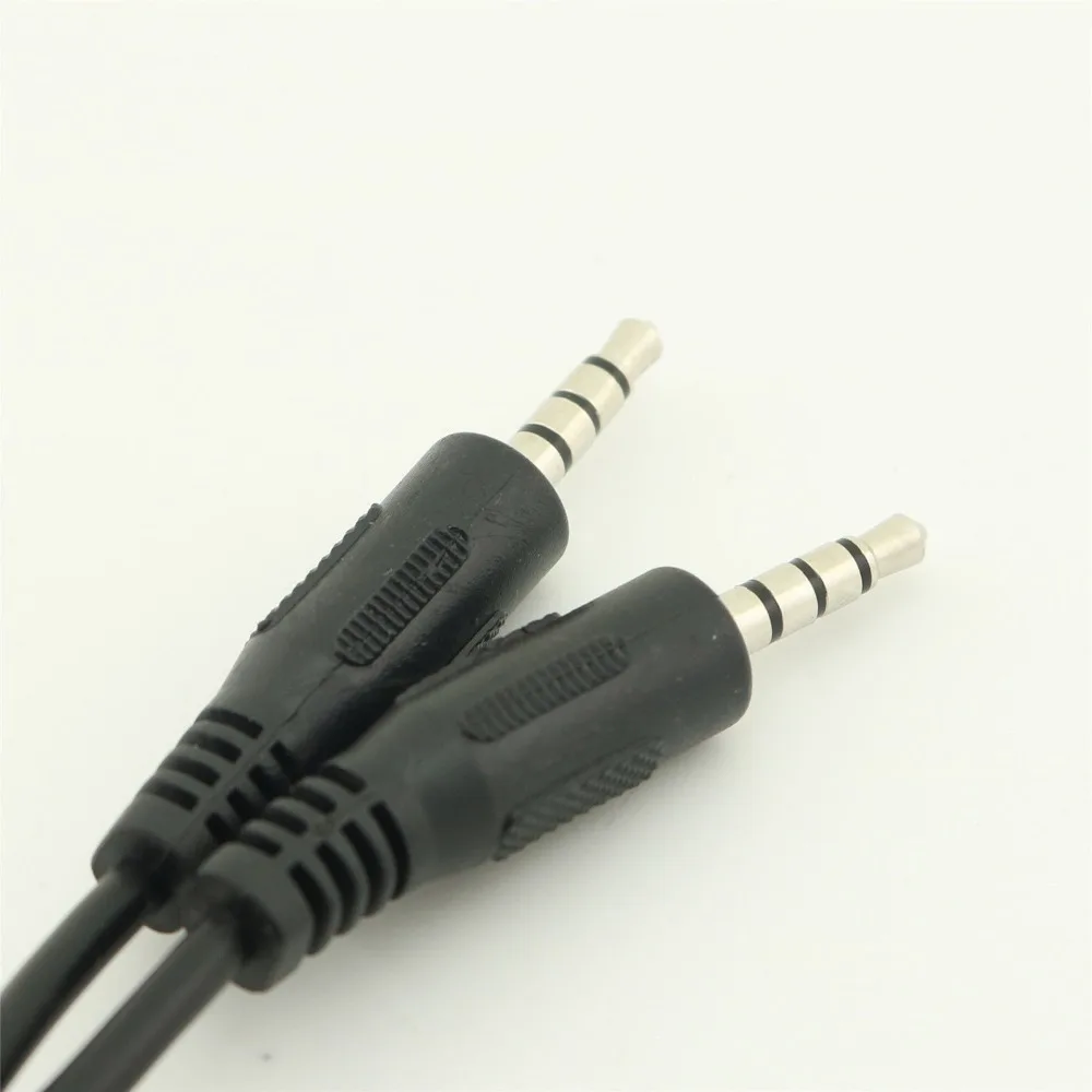 1pcs 3.5mm 1/8&quot 4 Pole Male To Stereo Car Aux Audio Extension Adapter Cable 1.2m | Компьютеры и офис