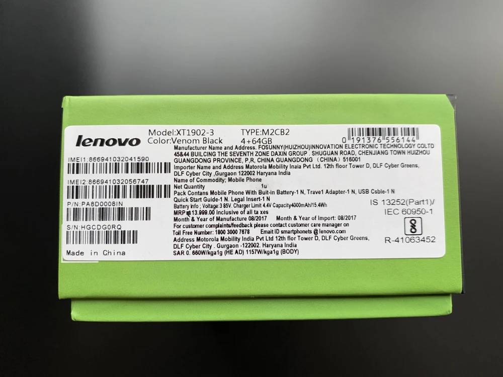 Глобальный Lenovo K8 Note XT1902 3 4 Гб 64 г FDD LTE 5 &quotFHD Helio X23 Дека core 2 двойной назад камера 4000