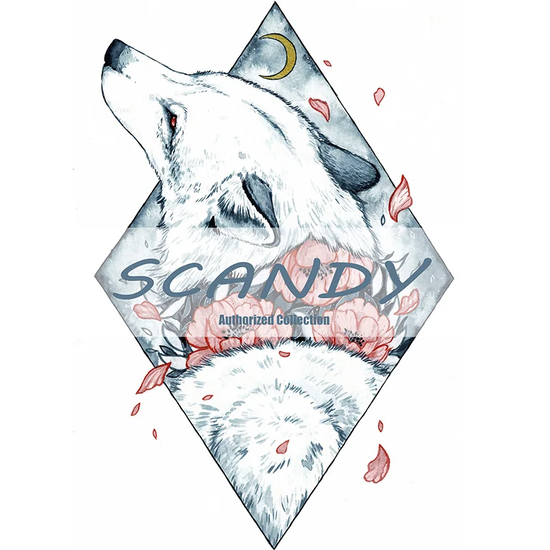 

First Hurt By Scandy Girl Art 3D Print Sweatshirts Zipper Hoodies Wolf Men Women Brand Hoodies Casual Print Wolf Tracksuits