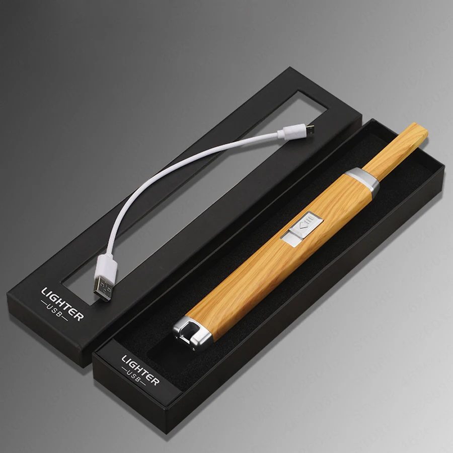 Usb зарядка газовая зажигалка горелка пожарный стартер/газовая плита электронный импульсный обжиг Зажигалка приготовление, Выпекание, барбекю кемпинг кухонные инструменты