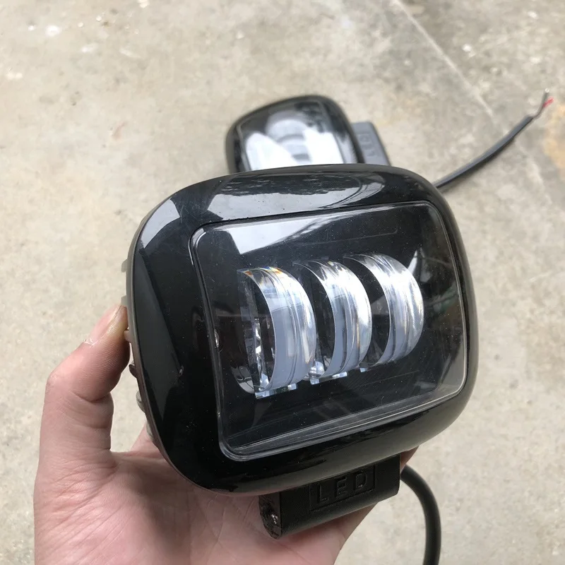 1pc White light 12 В 24 В Led 4x4 Автомобильный противотуманный светильник 30 Вт на лампу мотоцикл точечный светодиодный светильник для вождения внедорожный 4WD ATV внедорожник Грузовик головной светильник Led Рабочая лампа - Цвет: 1pc White light