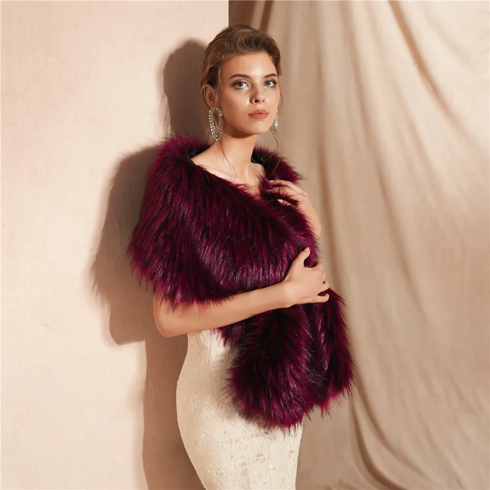 Новинка 2019 Модное теплое пальто из искусственного меха jaevini в виде винограда