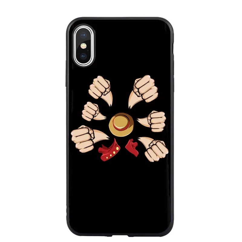 Цельный мультяшный чехол для iPhone X 5 5S SE 6 6s 7 8 Plus мягкий силиконовый из ТПУ XS MAX XR
