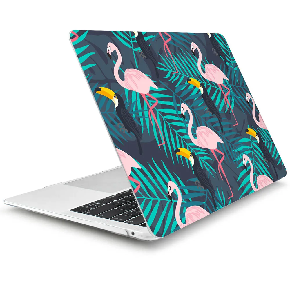 J236 Batianda чехол с фламинго и клавиатурой для MacBook Air 13 A1932 и Pro Reitna 12 13,3 15 тонкий жесткий чехол для ноутбука - Цвет: J236
