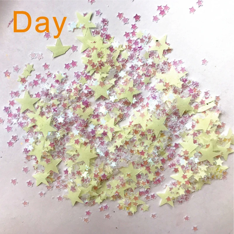 DGL01 в одной упаковке светится темноте косметический блеск для лица и тела блестки