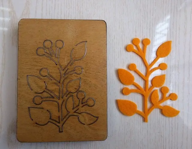 Цветы дерево шаблон Новый DIY деревянные формы высечки аксессуары для кожаной