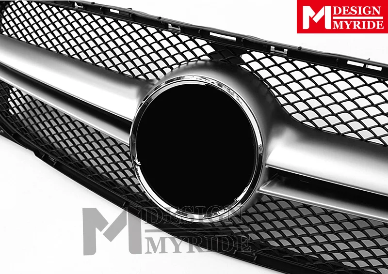 X156 GLA Sport grille grill ABS Silver GLA45 Look For MercedesMB Class Sports GLA180 200 250 grills Without Sign 2014-2016 | Автомобили и