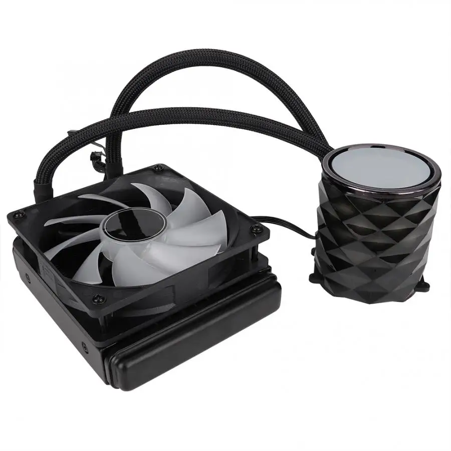 Jonsbo TW2 120 кулер водяного процессора RGB LED охлаждающий вентилятор для Intel AMD