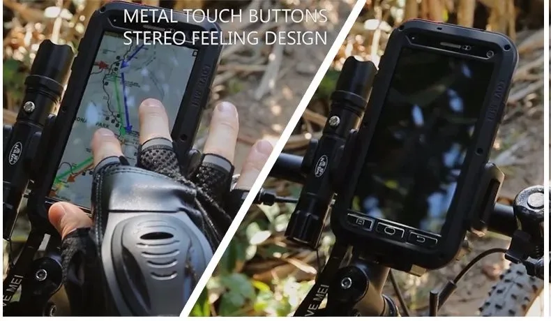 Водонепроницаемый алюминиевый металлический чехол Love Mei Life для SAMSUNG Galaxy S6 S7 Note 3 4 5 A3 A5 A7 A8000 A9 Alpha Cover