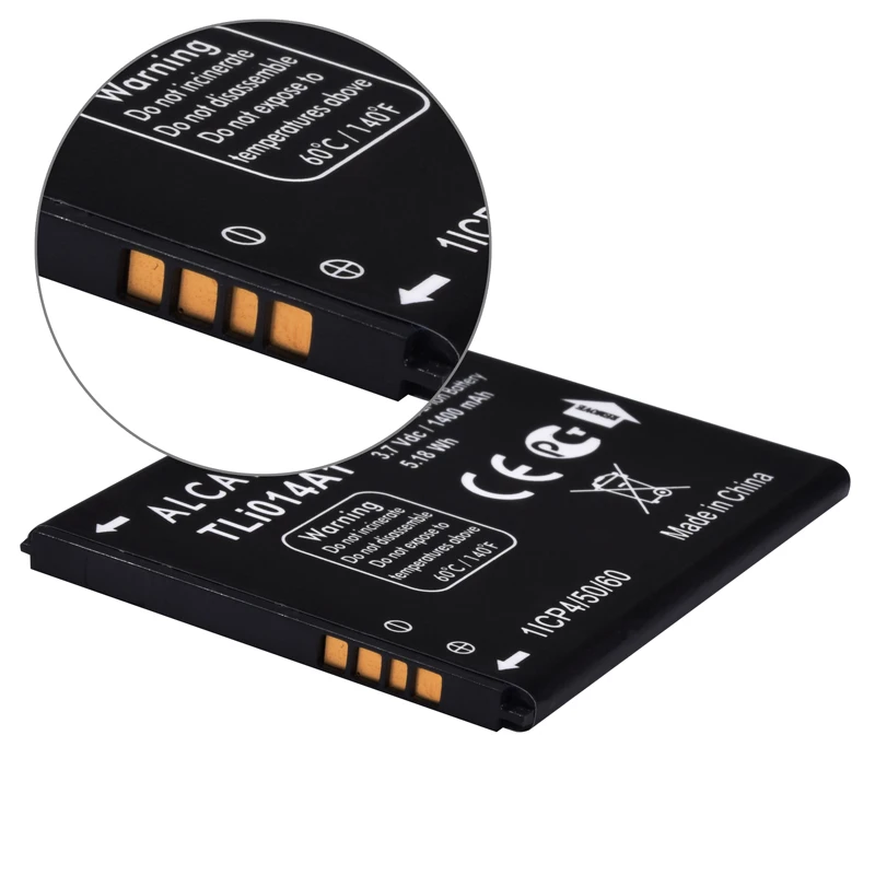 Аккумулятор для телефона SIYAA TLi014A1 TLiB5AF TLI020F1 Alcatel One Touch Fire 4012 4012A 4012X M'Pop 5020 5020D