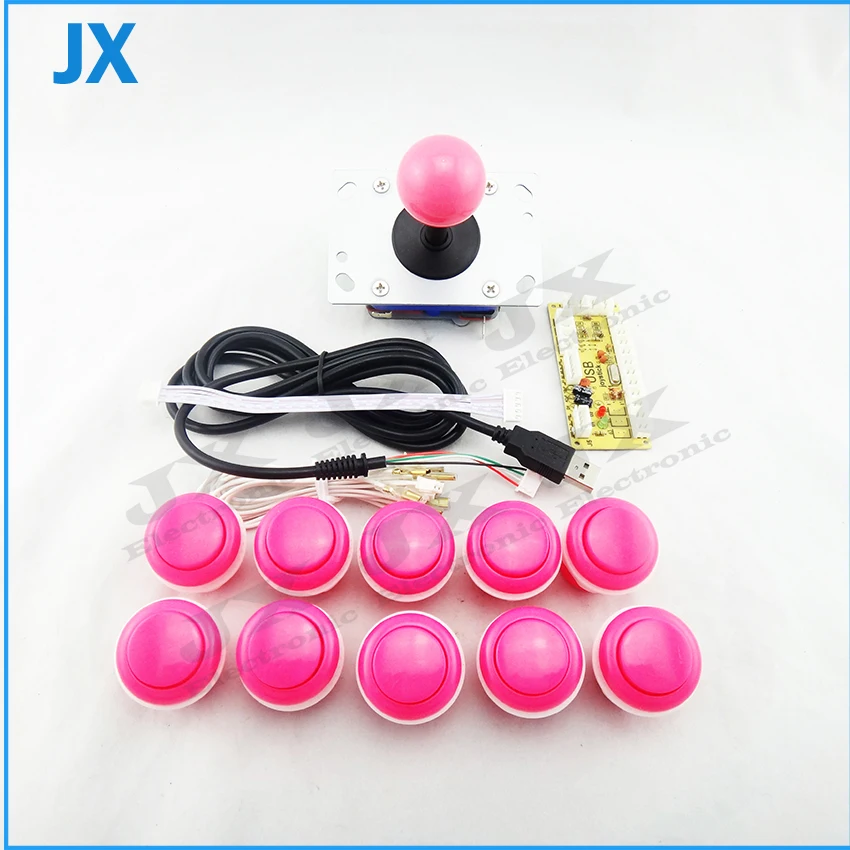 Аркадный набор для самостоятельной сборки включая светодиодный USB кодировщик с