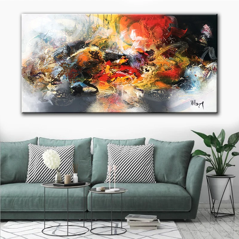 GoldLife Painting on Canvas Printings Abstract Wall Art Picture HD Modern Home Decor Living Room Bedroom Decorative | Дом и сад