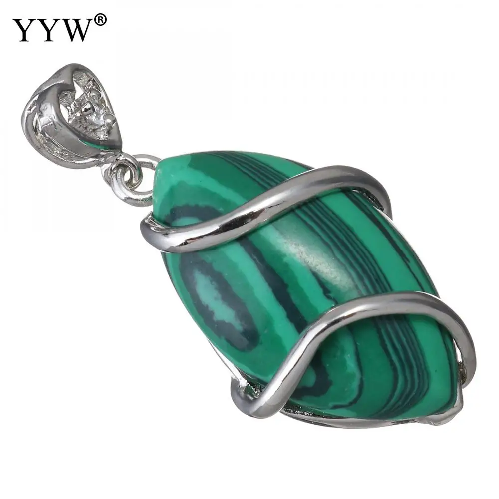 Ожерелье с подвеской из кварца натурального камня|Подвески| |