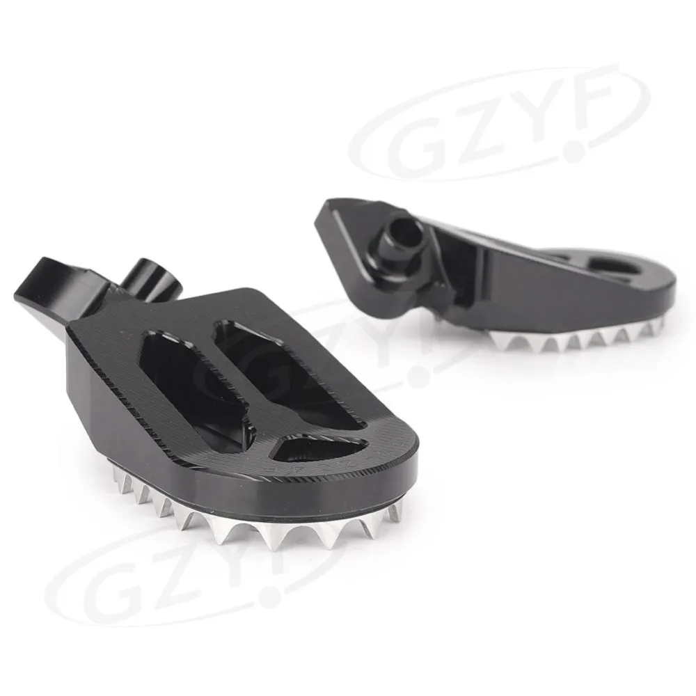 

For YAMAHA YZ85 YZ125 YZ250 YZ250F WR250F YZ450F Dirt Bike Foot Pegs Footrest Sharp Teeth Footpegs Motorbike Accessories CNC Al
