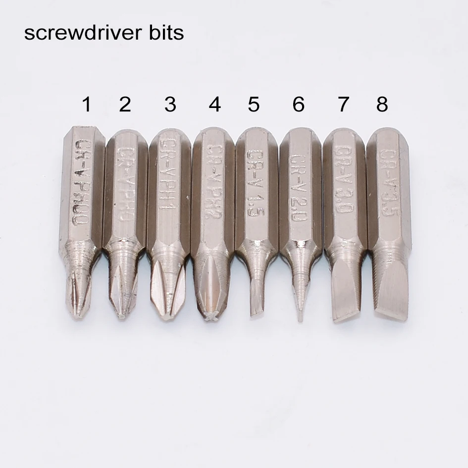 8 в 1 Горячая продажа комбинированная отвертка с магнитными стальными