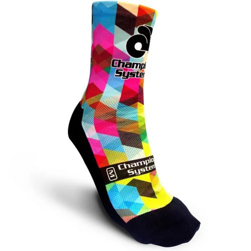 Рождественские подарки носки с 3D принтом женские до колена забавные цифровые