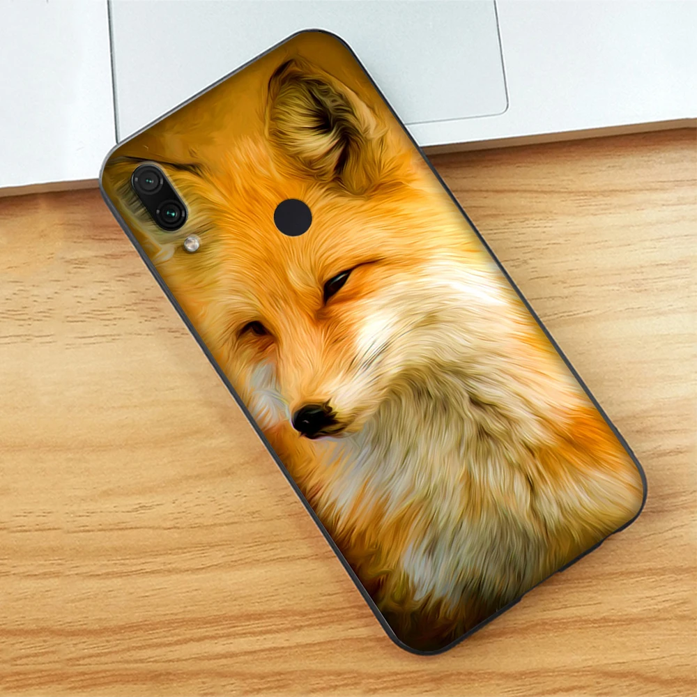 13 Мягкий чехол с милой лисой в осеннем лесу для Xiaomi Redmi Note 7 4 4X6 Pro 5 Plus 5A 6A Go S2 - Цвет: 13