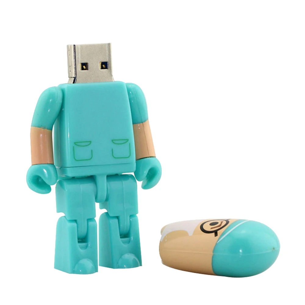 Мультяшный флеш-накопитель робот Доктор модель медсестры USB 2,0 флеш-карта памяти 4 ГБ 8 ГБ 16 ГБ 32 ГБ 64 Гб зубной стоматолог USB флеш-накопители Thumbdrive