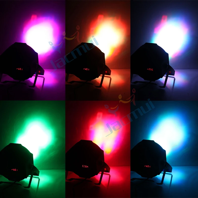 Светодиодный RGB светильник DMX512 высокой яркости 18*1 Вт в наличии|Эффект освещения