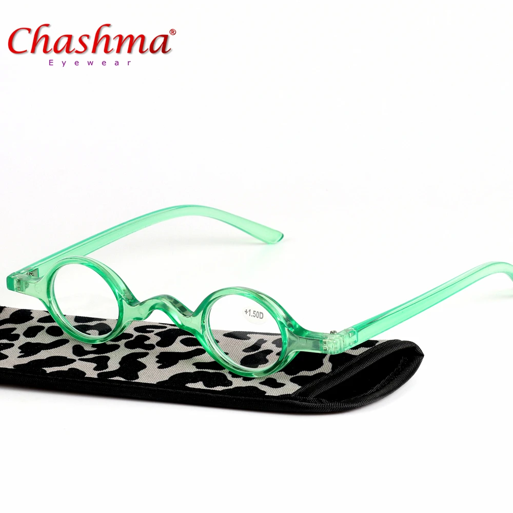 Мини Круглые очки для чтения с диоптриями мужчин и женщин + 1 0 5 2 3 | Аксессуары