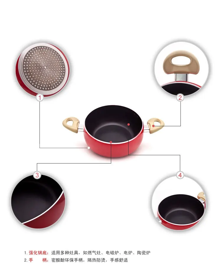 Горячие овощи моделирование антипригарный горшок прекрасный стиль томатный