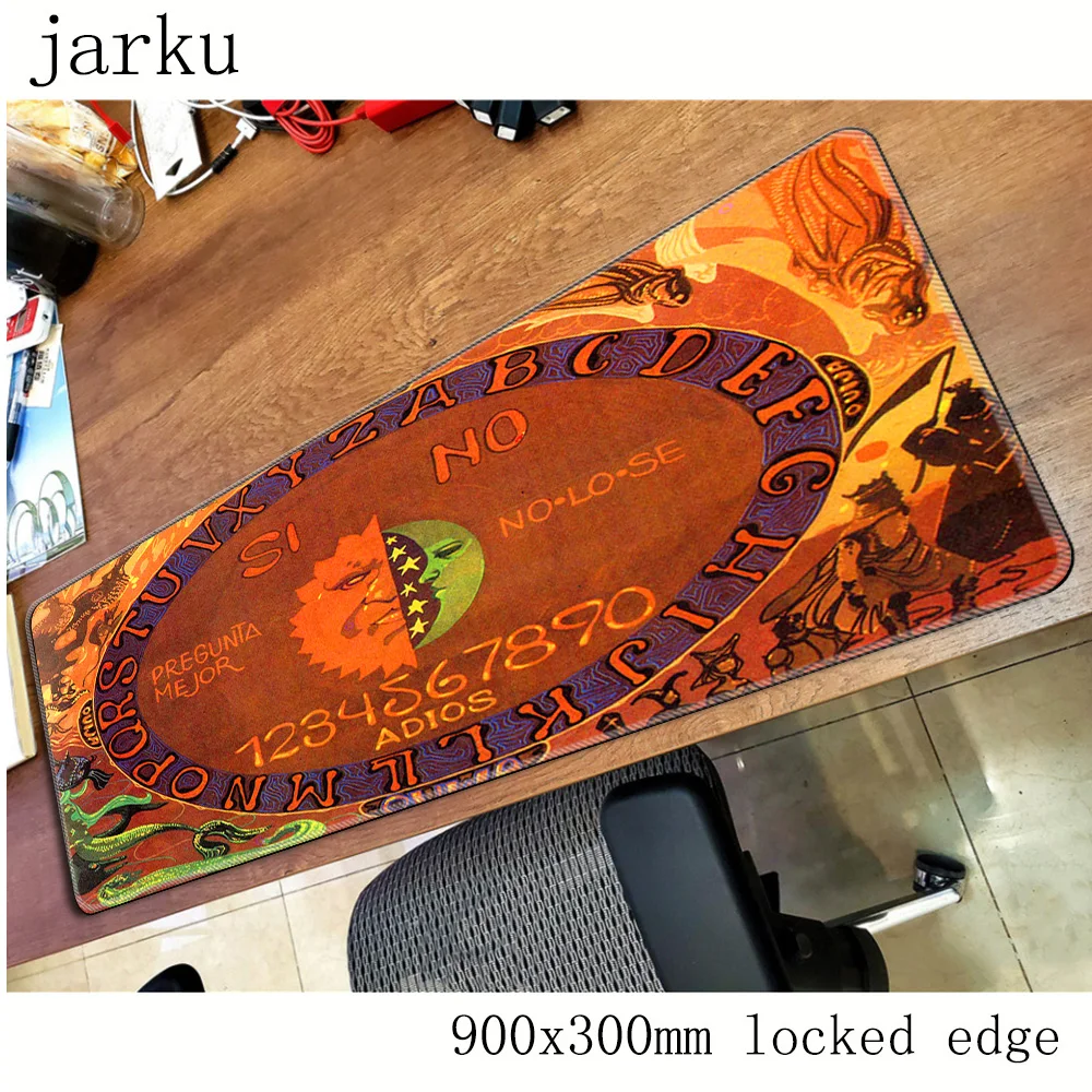 Ouija Настольный коврик для мыши компьютерный игровой 900x300x2 мм большой Модный