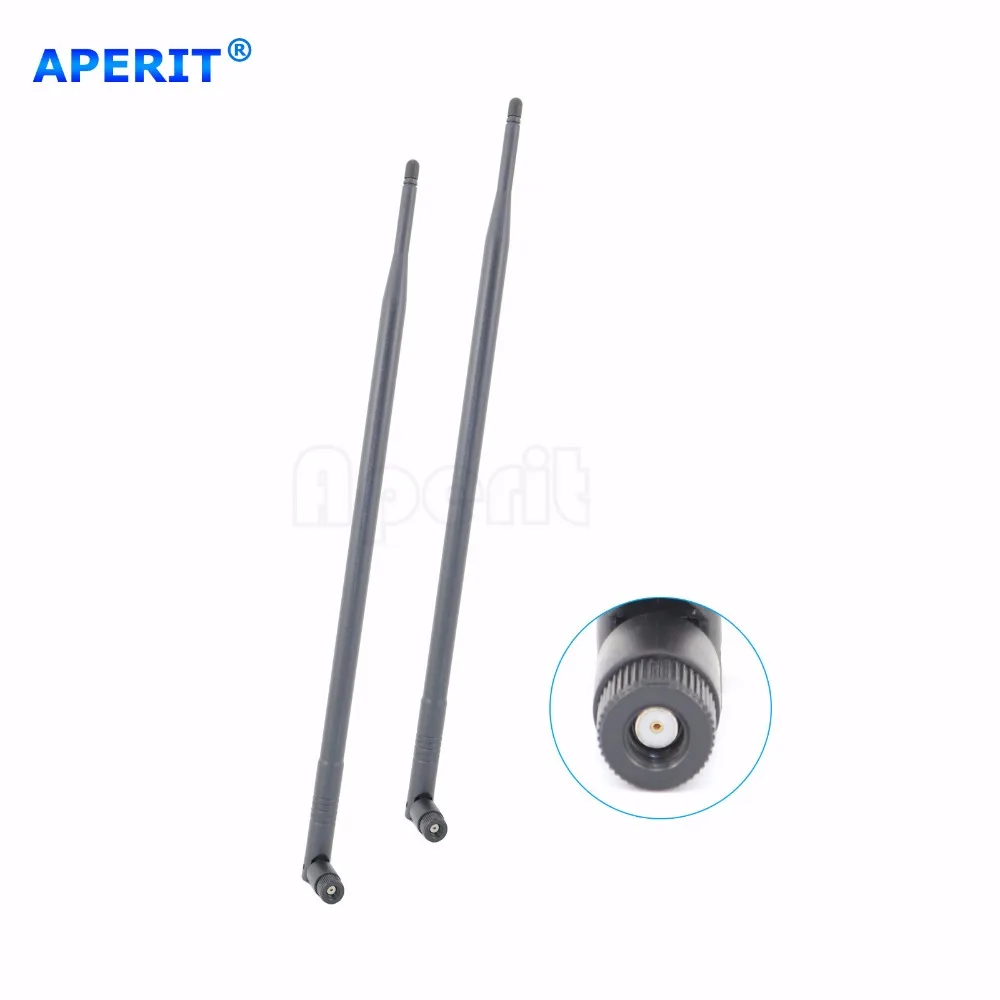 Aperit 2 х 9dbi rp sma wi fi антенны 2.4 ГГц 5.8 linksys d link asus маршрутизатор netgear|antenna ghz|rp-sma wifi