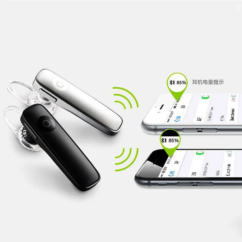 Бизнес Bluetooth наушники Моно беспроводной с микрофоном наушник громкой связи